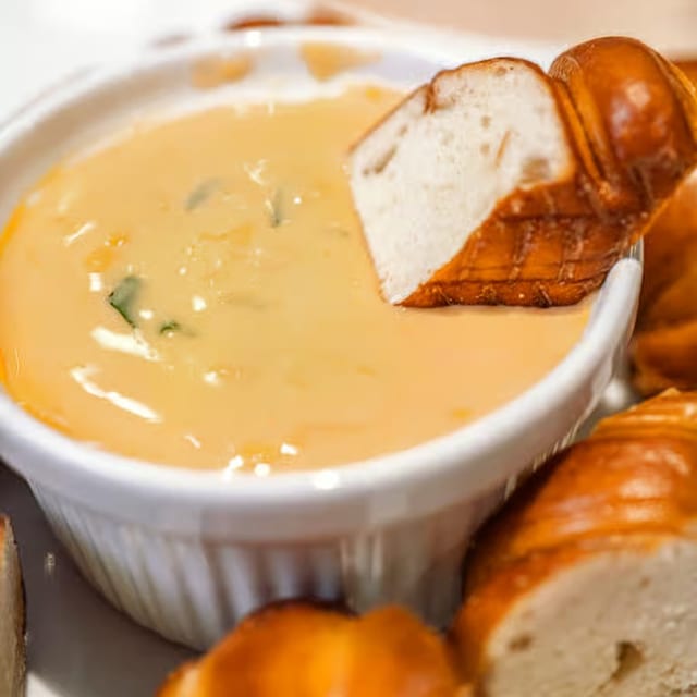 Side of Beer Cheese.
