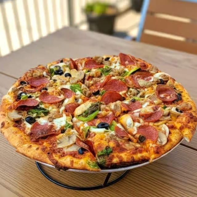 Deluxe Pizza.