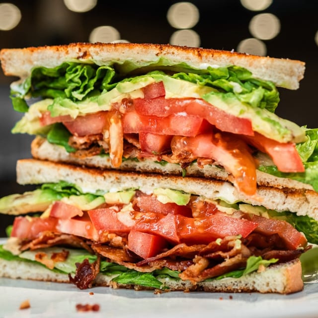 The Leb BLT Sandwich.