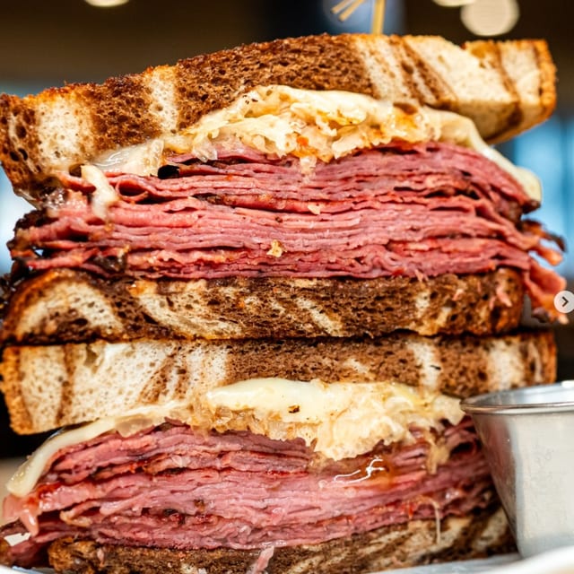 Big City Reuben (Signature Item) Sandwich.