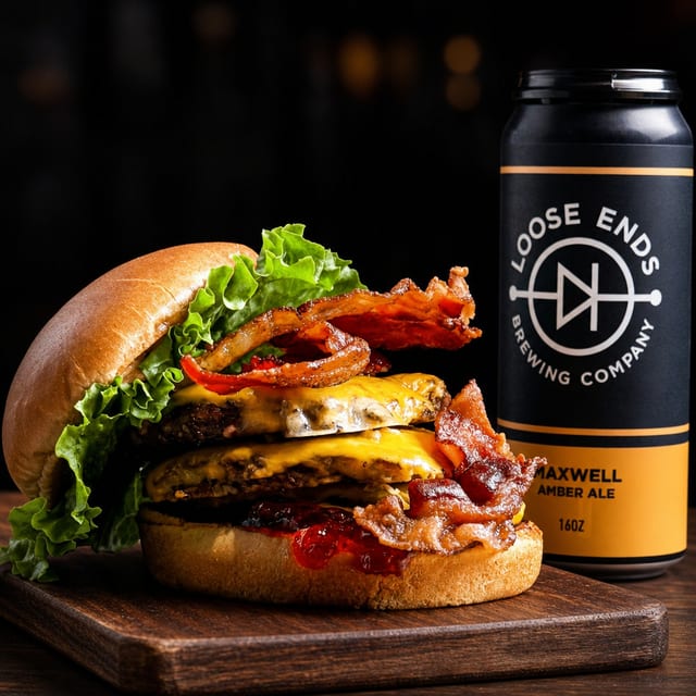 BBQ Bacon Smash Burger.