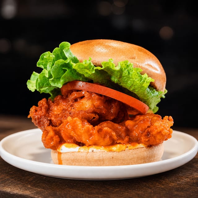 Crispy Chicken Sandwich.