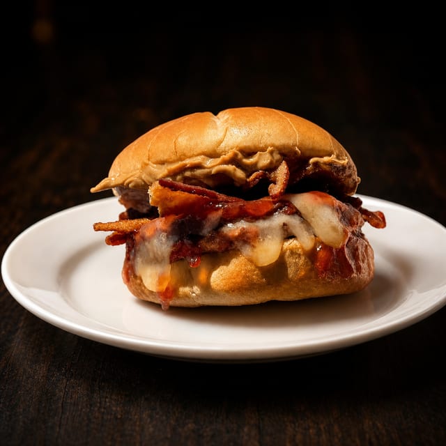 Pb & J Smash Burger.