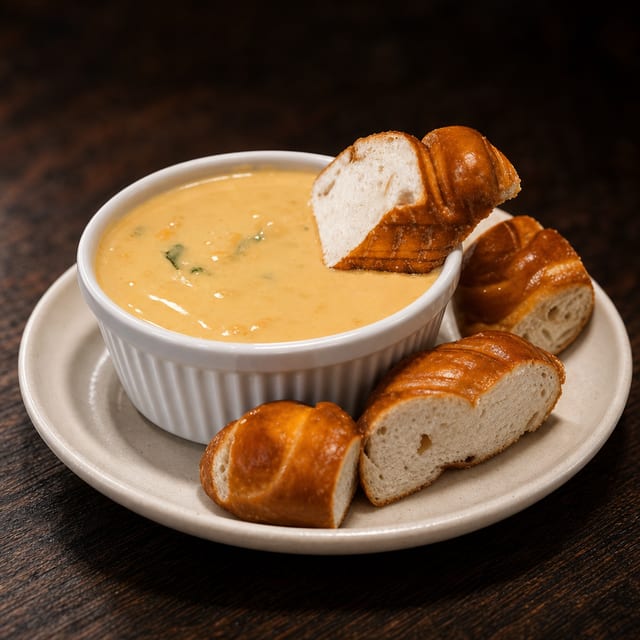 Side of Beer Cheese.