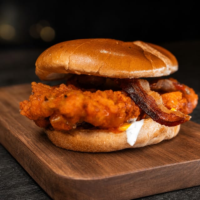 Chicken Bacon Ranch Sandwich.