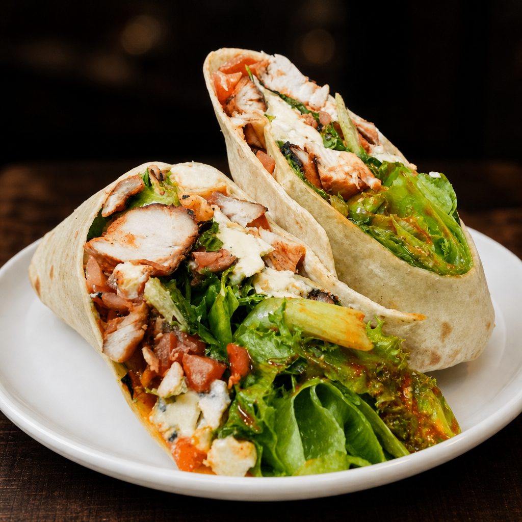 Buffalo Chicken Wrap.