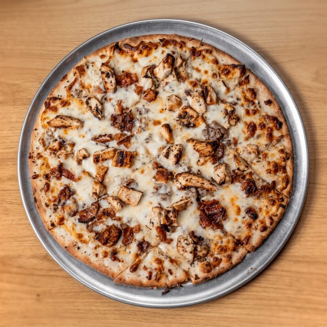 Chicken Bacon Ranch Pizza Pie.