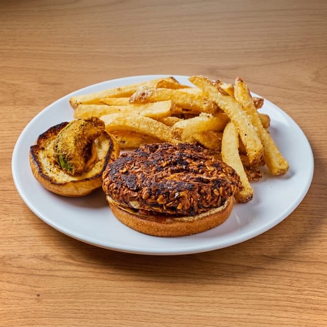 Better Than a Burger Roasted Veggie Burger.